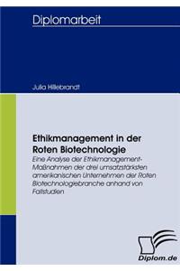 Ethikmanagement in der Roten Biotechnologie