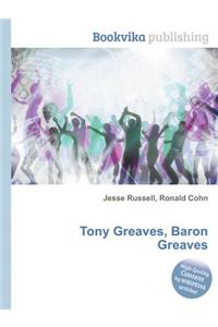 Tony Greaves, Baron Greaves