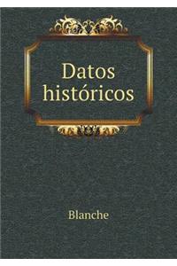 Datos históricos