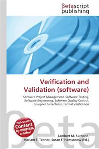 Verification and Validation (Software)