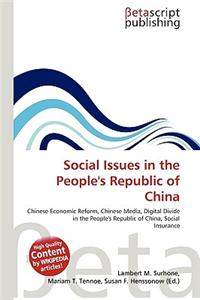 Social Issues in the People's Republic of China