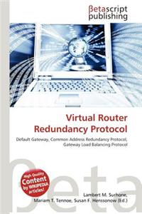 Virtual Router Redundancy Protocol