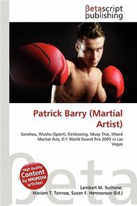 Patrick Barry (Martial Artist)