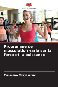 Programme de musculation varié sur la force et la puissance