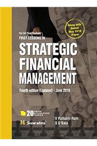 FIRST LESSONS IN Strategic Financial Management