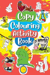 Colouring book: Copy Colouring Activity Book -1 - Copy Colouring book for kids