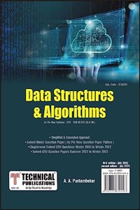 Data Structures and Algorithm for GTU 20 Course (III - CSE (Artificial INTELLIGENCE & Machine Learning - 3134201)