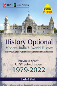 History Optional - Modern India & World History - Previous Years UPSC Solved Papers 1979-2022 2ed by Rashid Yasin