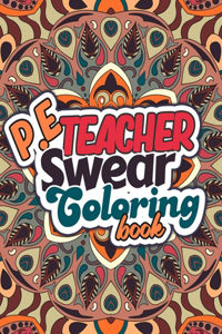 PE Teachers Swear Coloring Book