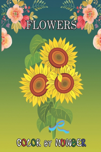 Flowers Color by Number
