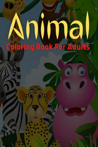 Animal Coloring Book For Adults