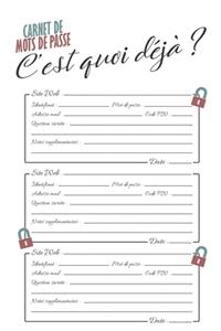 C'est quoi déjà ?