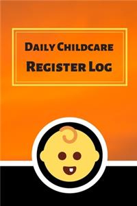 Daily Childcare Register Log