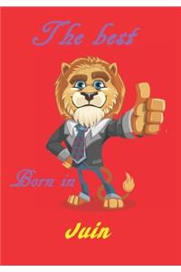 Anniversaire. The best born in ... Juin