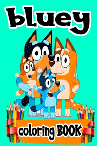 Bluey Coloring Book