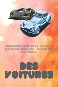 Livre de coloriage gigantesque pour les enfants - Voiture. Plus de 100 Voiture