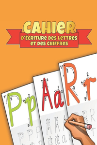 Cahier D'écriture Des Lettres Et Des Chiffres