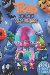 Trolls Halloween Coloring Book