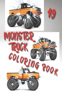 Monster Truck Coloring Book
