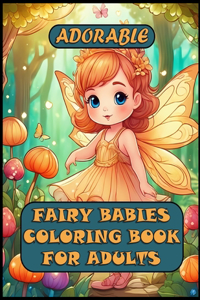 Adorable Fairy Babies Coloring Book For Adults