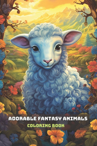 Adorable Fantasy Animals Coloring Book