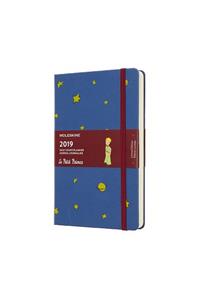 2019 Moleskine Petit Prince Limited Edition Notebook Blue Large Daily 12-month Diary