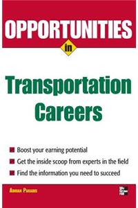 Opportunities in Transportation Careers