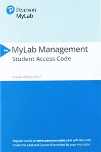 Mylab Management with Pearson Etext -- Access Card -- For International Business