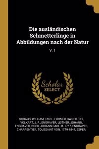 ausländischen Schmetterlinge in Abbildungen nach der Natur
