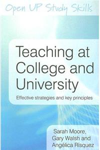 Teaching at College and University