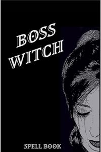 Boss Witch - Blank Lined Notebook