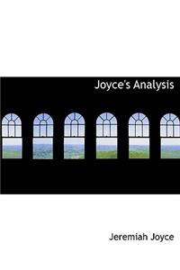 Joyce's Analysis