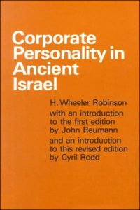 Corporate Personality in Ancient Israel
