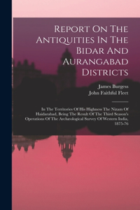 Report On The Antiquities In The Bidar And Aurangabad Districts