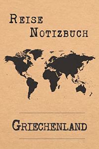 Reise Notizbuch Griechenland