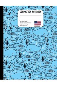 Composition Notebook 5x5 Graph Paper
