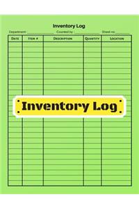 Inventory log
