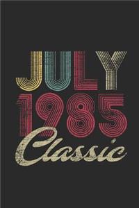 Classic July 1985