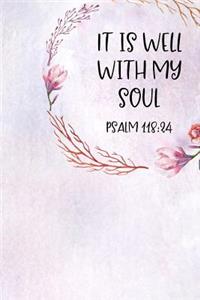 It Is Well With My Soul Psalm 118