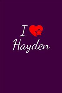 I love Hayden