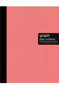 Graph Paper Notebook 1/4 Inch