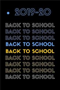 2019-20 Back to School