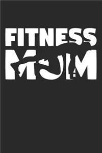 Fitness Mom - Fitness Training Journal - Mom Fitness Notebook - Fitness Diary - Gift for Fisherman