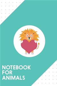 Notebook for Animals