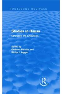 Studies in Hausa