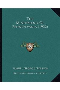Mineralogy of Pennsylvania (1922)