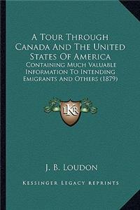 Tour Through Canada and the United States of America