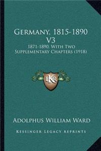 Germany, 1815-1890 V3