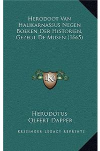 Herodoot Van Halikarnassus Negen Boeken Der Historien, Gezegt De Musen (1665)