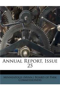 Annual Report, Issue 25